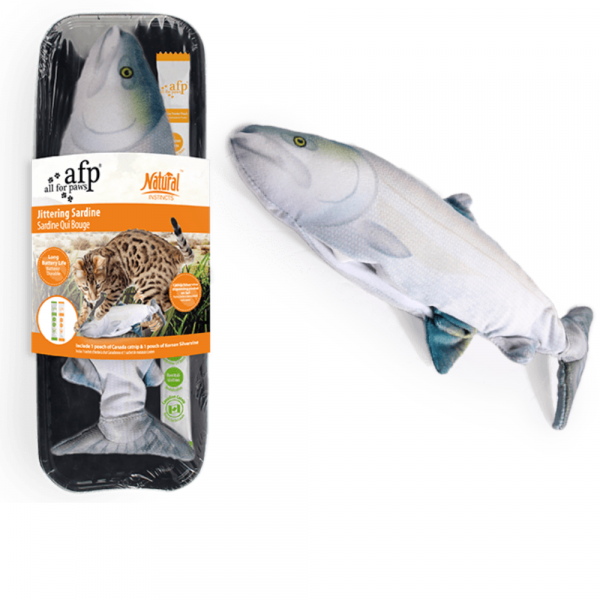 Juguete Gato Natural Instinct - Sardine (Cargador Usb)