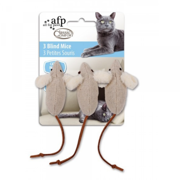 Brinquedo Gato Classic Comfort 3 Ratos