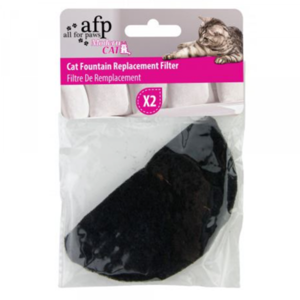 AFP Filtro para fonte de gatos (2 Pc)