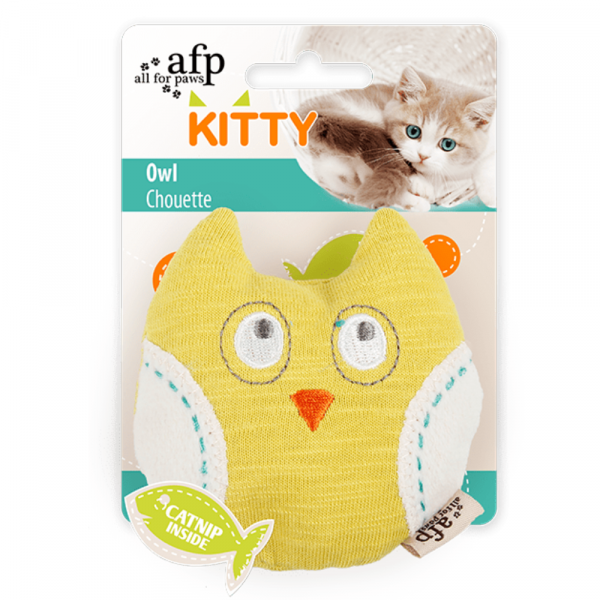 Brinquedo Gato Kitty - Owl 9 CM