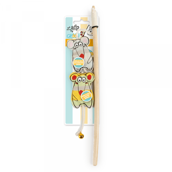 Brinquedo Gato Catoon - Cana Curious Mice