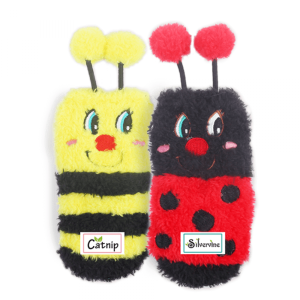 Brinquedo Gato Bug Sock - 2 Pack