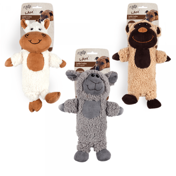 Brinquedo Cão Lamb Cuddle Crackler (Cavalo/Macaco/Ovelha)