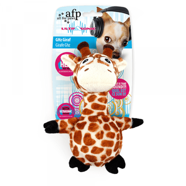 Brinquedo Cão Ultrasonic Girafa 23.5 CM