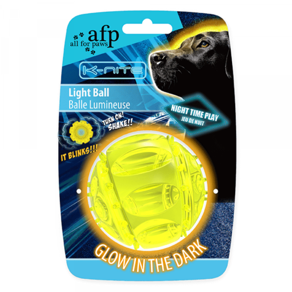 Brinquedo Cão K-Nite Bola C/ Led