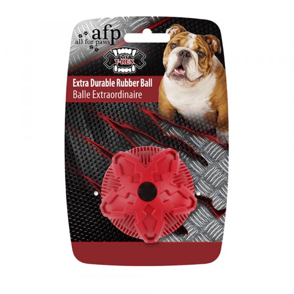Brinquedo Cão Mighty Rex - Extra Durable Ball Red 6,4 CM