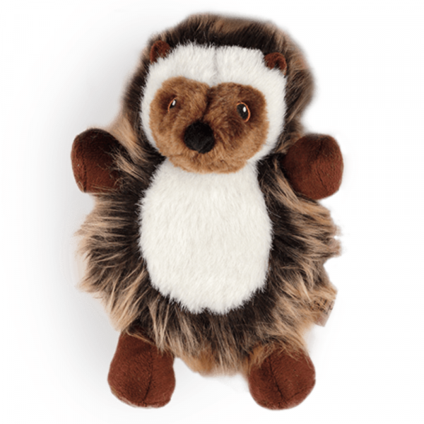 Brinquedo Cão Porco Espinho Peluche com som 25 CM