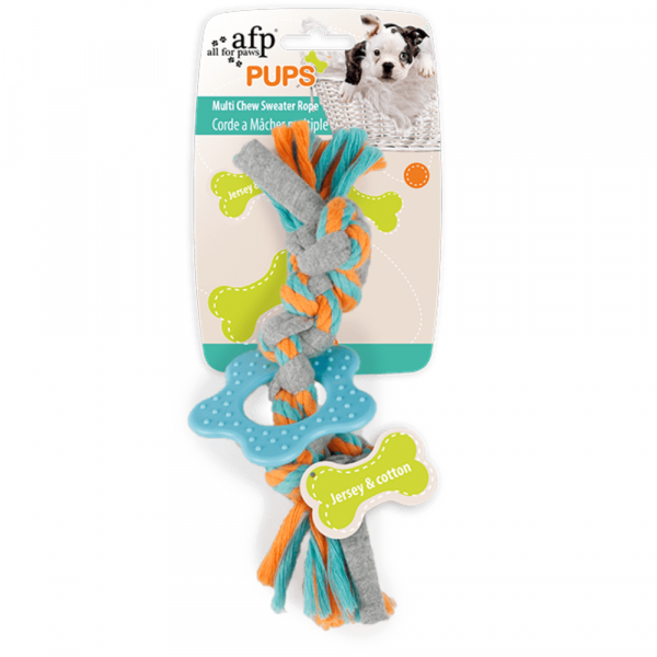 Brinquedo Cão Pups Multi Chew Sweater Rope 19 CM