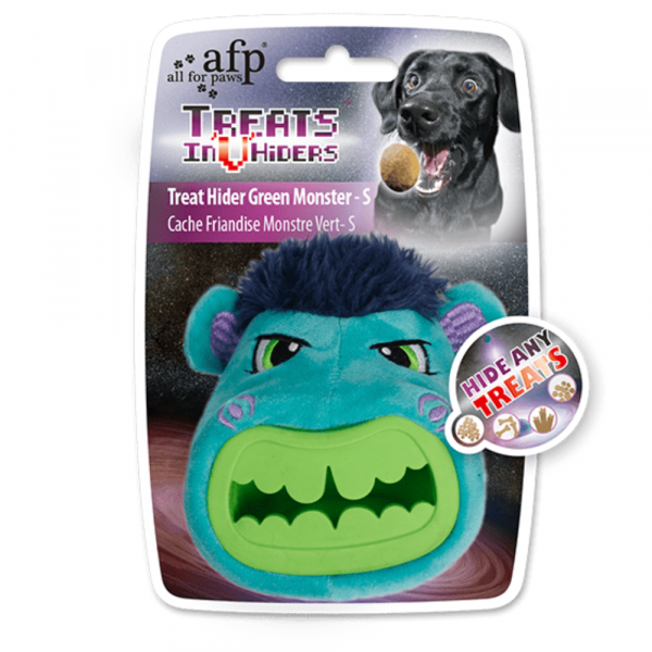 Brinquedo Cão Green Monster - S - Treat Hider
