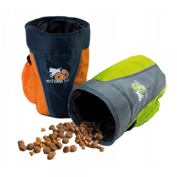 Saco Snacks Outdoor Verde/Naranja 10X10X16 CM