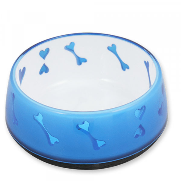 Comedouro Dog Love 600 ML (Azul/Rosa)
