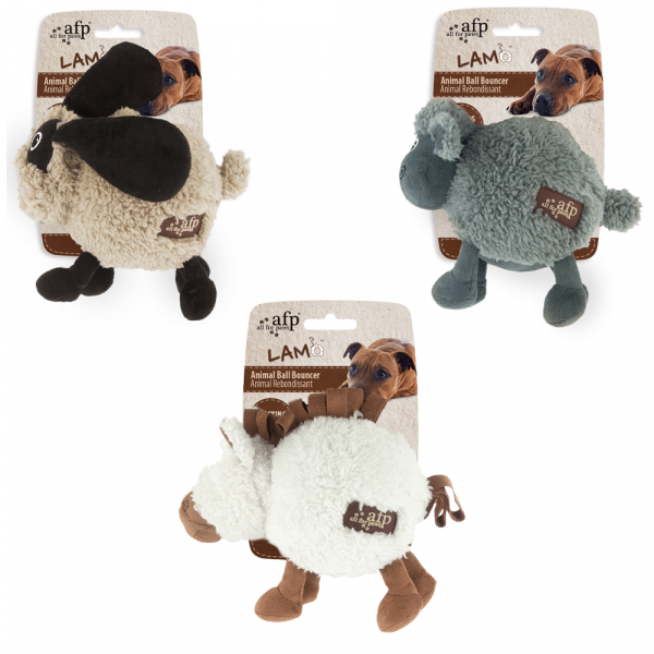 Brinquedo Cão Lamb Cuddle Ball (Cão/Ovelha/Cavalo)