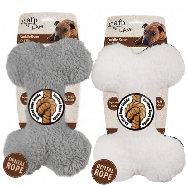 Brinquedo Cão Osso de Peluche 23 CM