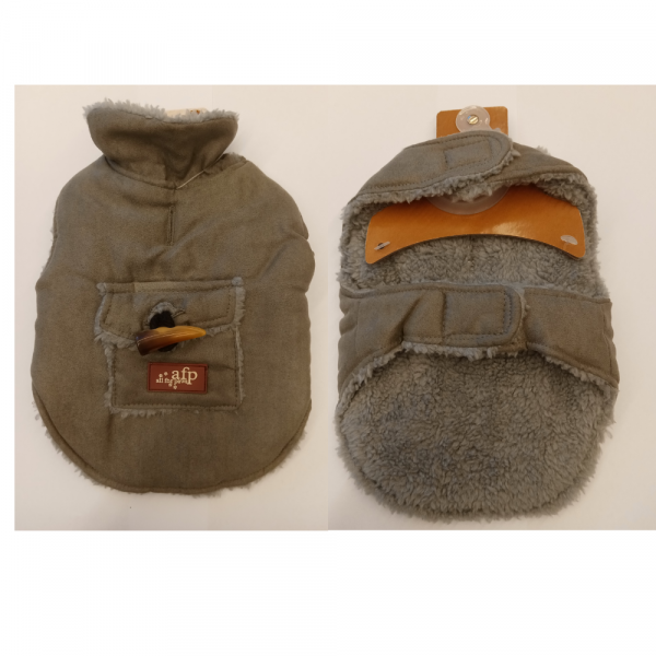 Capa Padded Jacket Cinza