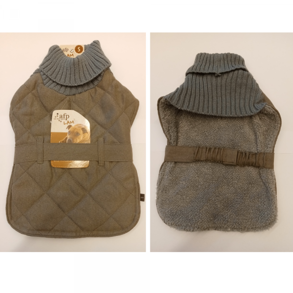 Capa Lamb Turtleneck Cinza