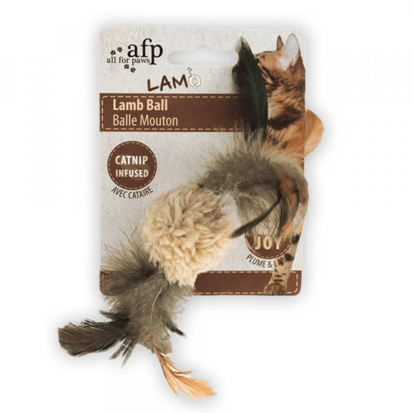 Brinquedo Gato Bola Lamb com som