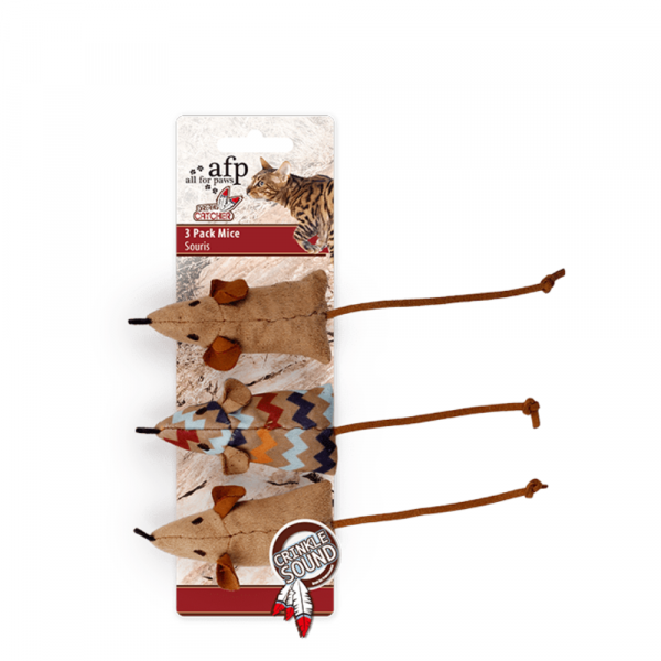 Brinquedo Gato Dream Catcher - Mice 3 Und