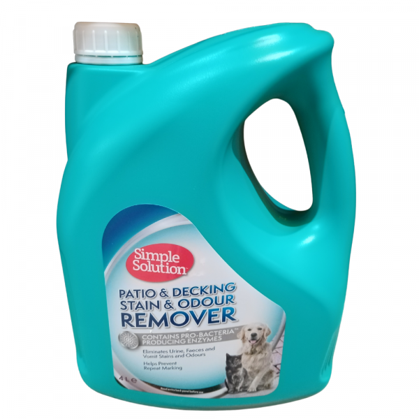 Simple Solution Removedor de Manchas e Odores Patio e Deck 4L