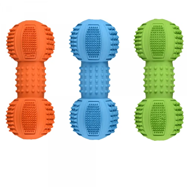 Flamingo Brinquedo Cao Dental Dumbbell 12.5Cm