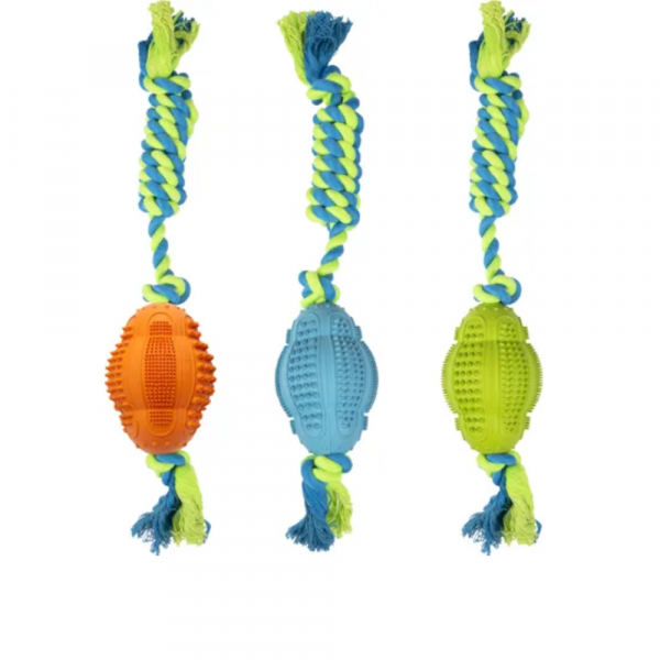 Flamingo Brinquedo Cao Dental C/ Corda 38Cm