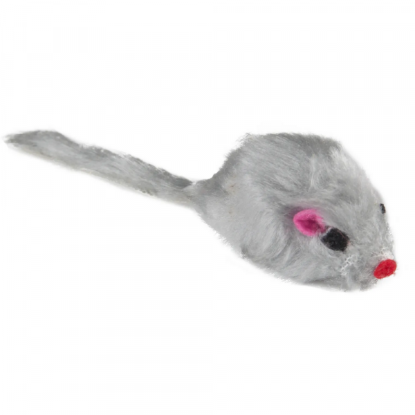 Flamingo Brinquedo Gato Rato Com Pelo