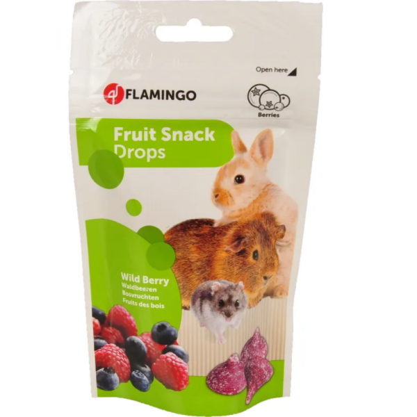 Flamingo Snack Drops Para Roedor