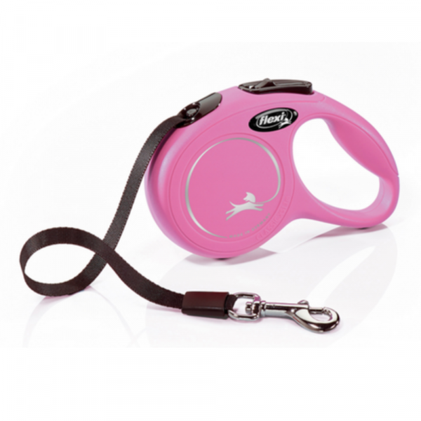 Flexi New Classic Fita Rosa