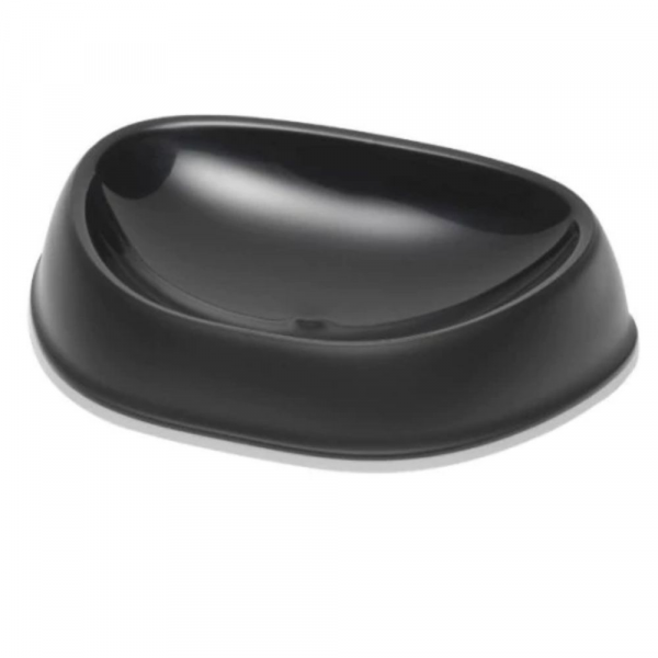 Comedouro Plast Sensibowl Preto 200 ML