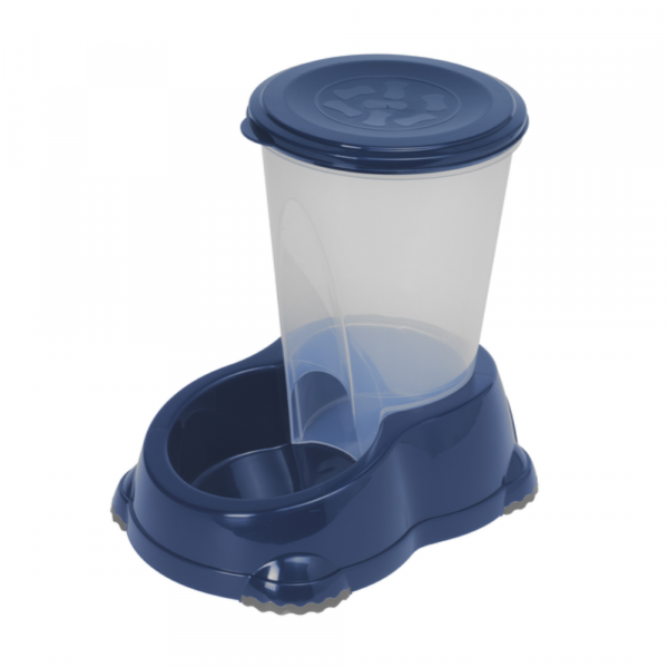 Moderna Comedouro Smart Azul Escuro 3 L
