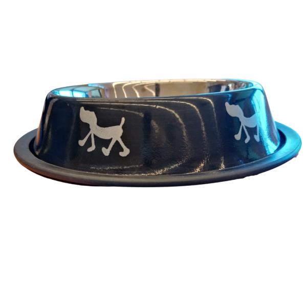 PET+ Comedouro Inox Gravação Cão