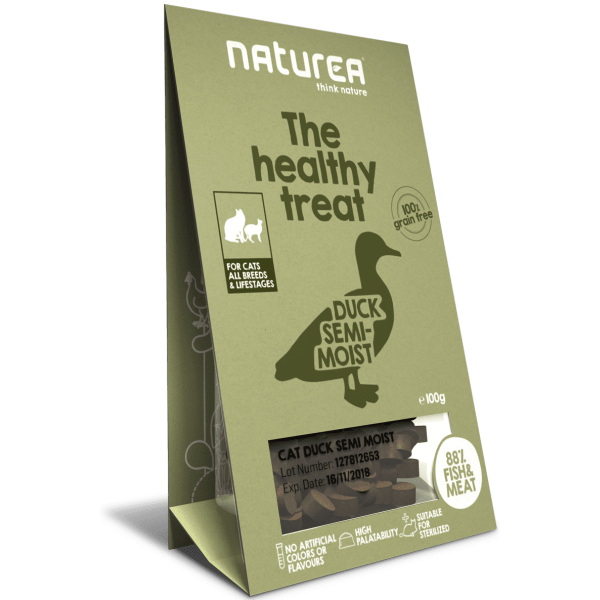 Naturea Treats Gato Duck