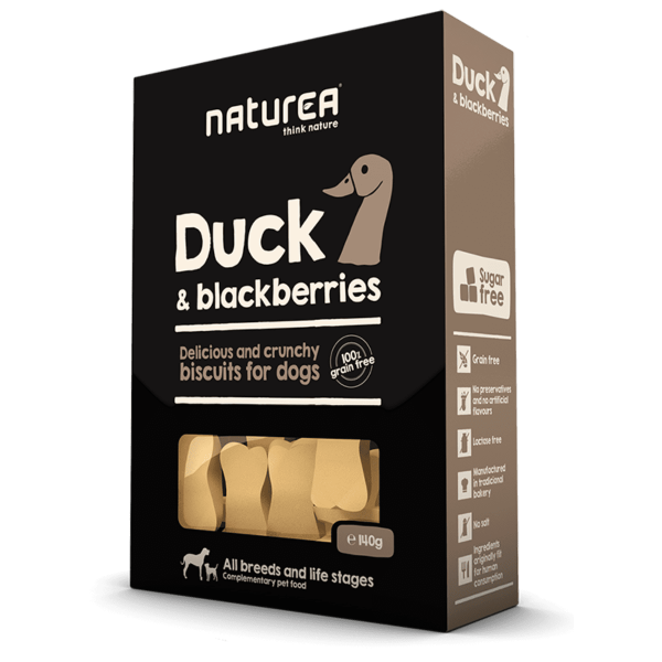 Naturea Biscoitos Cão Duck & Blackberries
