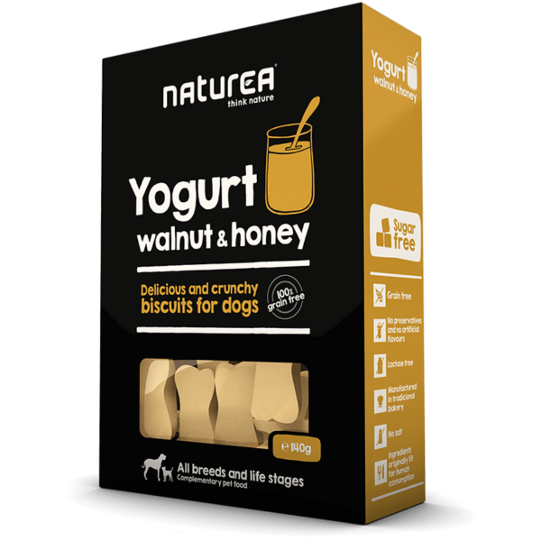 Naturea Biscoitos Cão Yogurt, walnut & honey