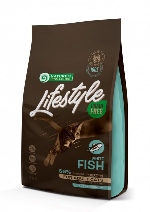 Grain Free White Fish Adult Cat