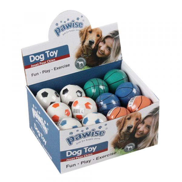 Brinquedo Cão Bola Sortida 6,3 CM