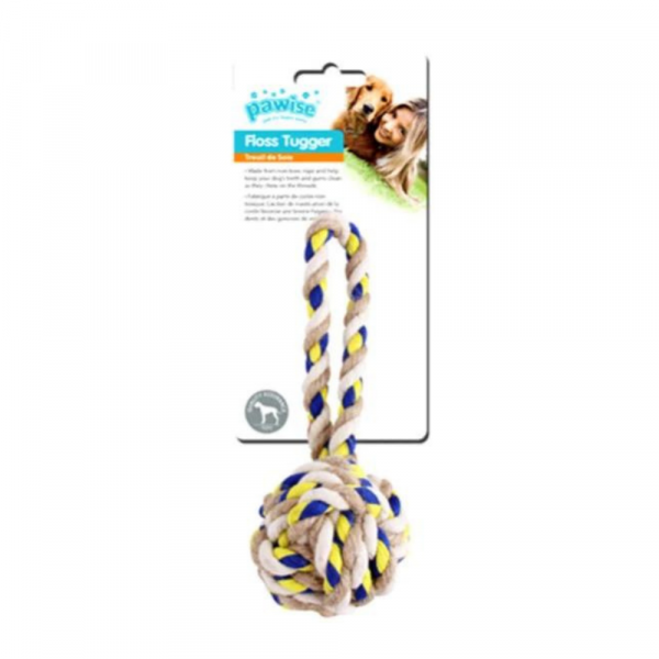 Brinquedo Cão Floss Tugger Bola c/Punho
