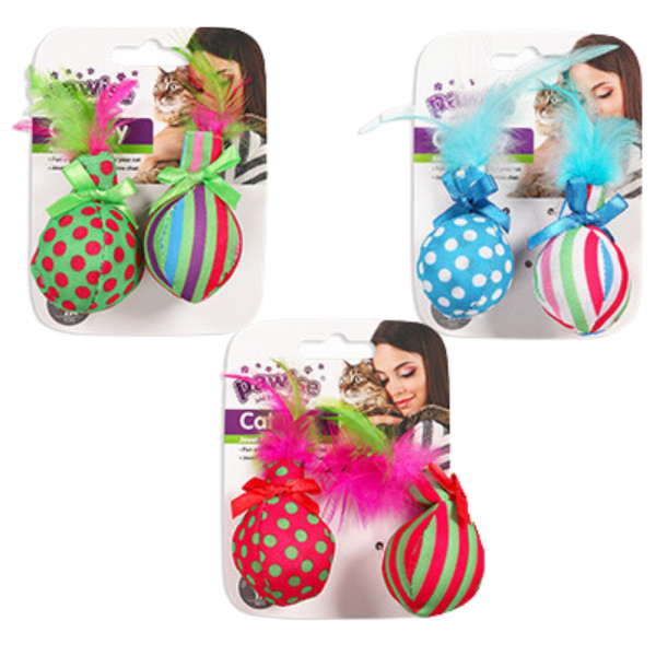Brinquedo Ball & Feather (3 Cores)
