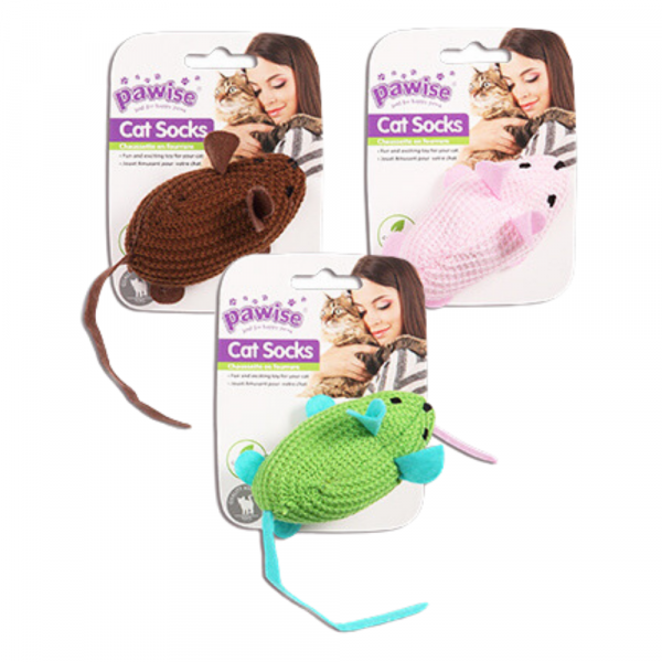 Brinquedo Gato Ratinhos (Cores Sortidas)