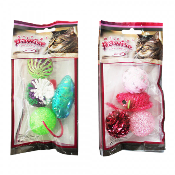 Brinquedo Gato Bolas 4 UND