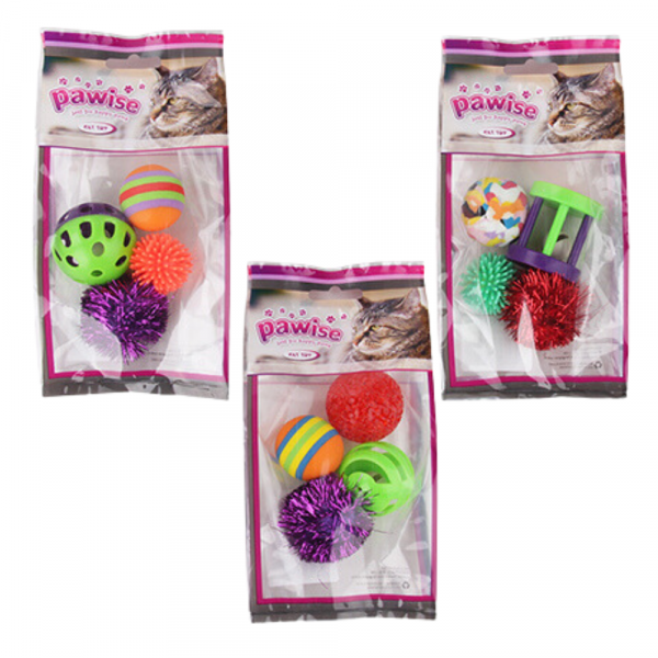 Pack 4 Brinquedos para Gato (Sortidos)