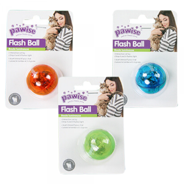 Brinquedo Gato Flash Ball (Cores Sortidas)