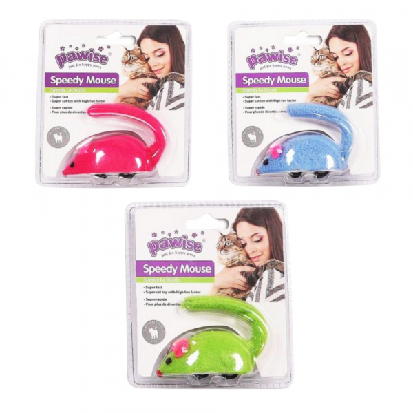 Brinquedo Gato Speedy Mouse (Cores Sortidas)
