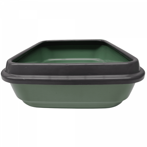 Tabuleiro de plástico reciclado com rebordo para gatos - Image 2