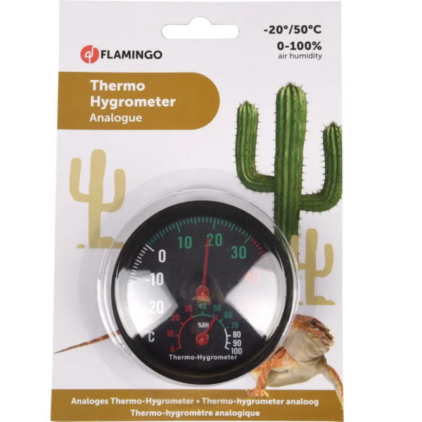 Flamingo Termómetro/Higómetro