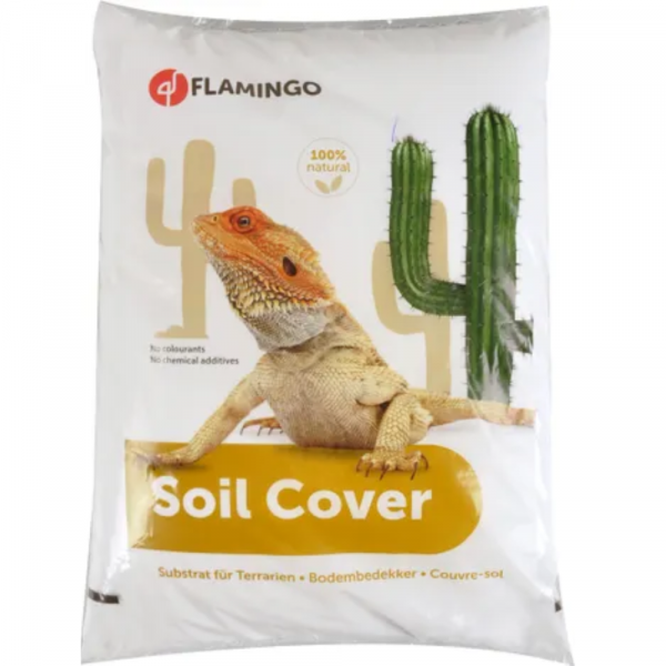 Flamingo Areia P/ Repteis Glacier Branca 4Kg