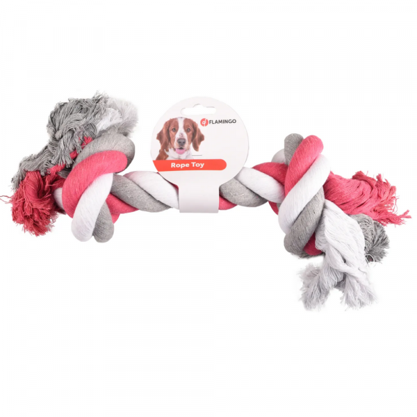 Flamingo Corda Com Nós Jumbo