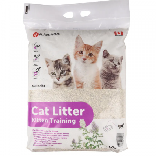 Flamingo Litter Para Gatinhos (Com Atrativo) 10Kg