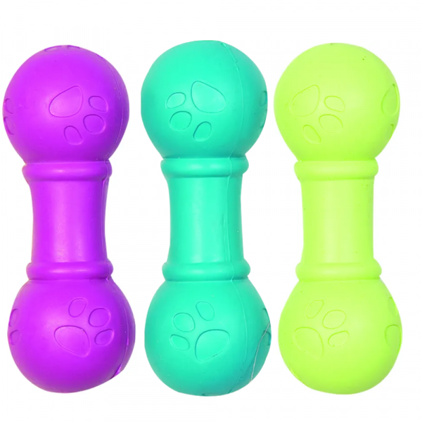 Flamingo Brinquedos Dumbell Com Patinhas 10 CM