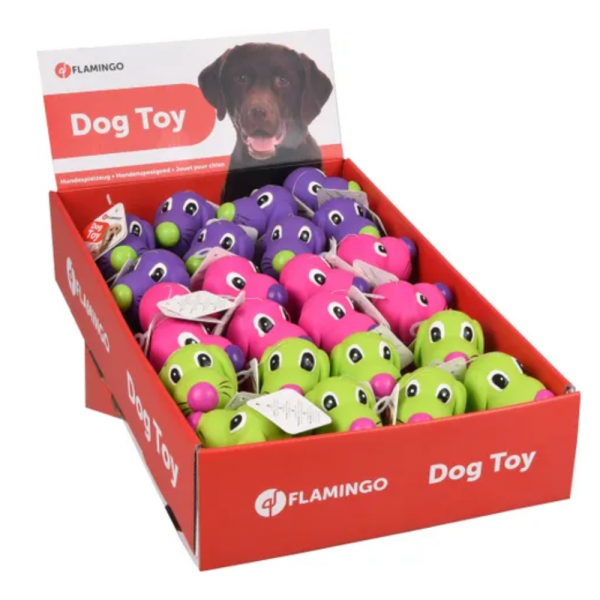 Flamingo Brinquedo Latex Cão