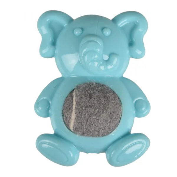 Flamingo Brinquedo Elefante Azul/Cinza Loekie 7,2 CM